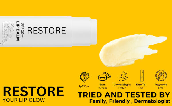 SPF 30++ Korean Brightening Lip Balm Chap Stick 4g - Image 4