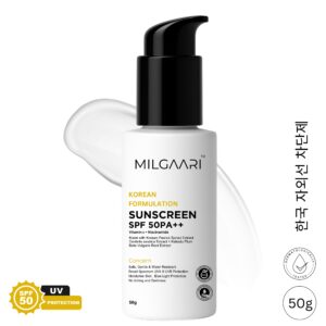 SPF 50PA++ Gel Vitamin C + Niacinamide Korean Sunscreen 50g
