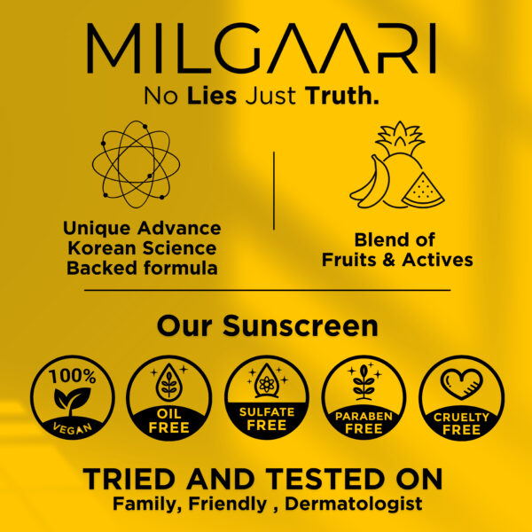 SPF 50PA++ Gel Vitamin C + Niacinamide Korean Sunscreen 50g - Image 9