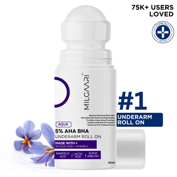 5% Aha Bha 3.5% Lactic Acid Underarm Roll On 50ML