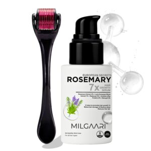 Rosemary Hair Growth Serum 30ml With Derma Roller Kit