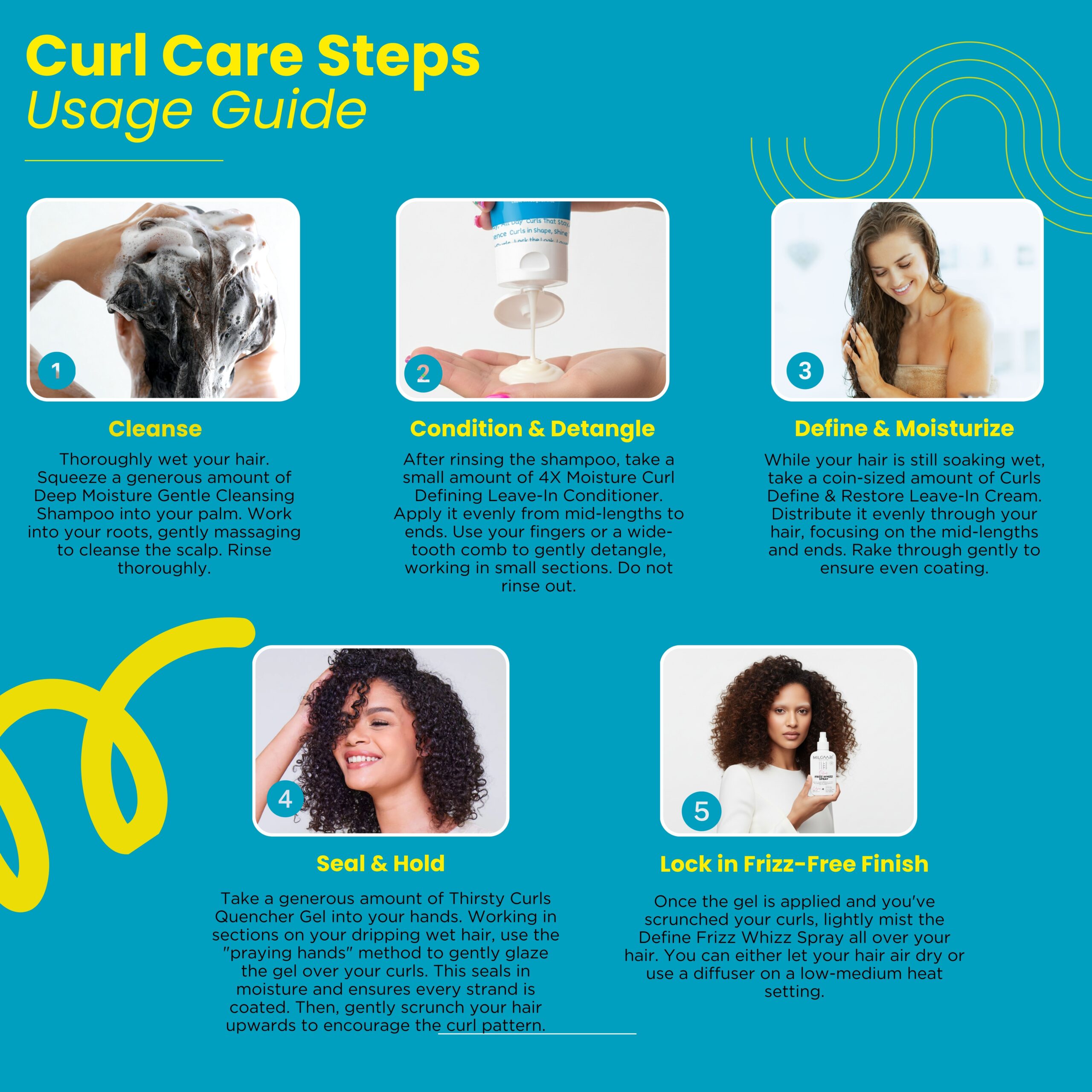 4x Moisture Curl Defining Conditioner - Image 6