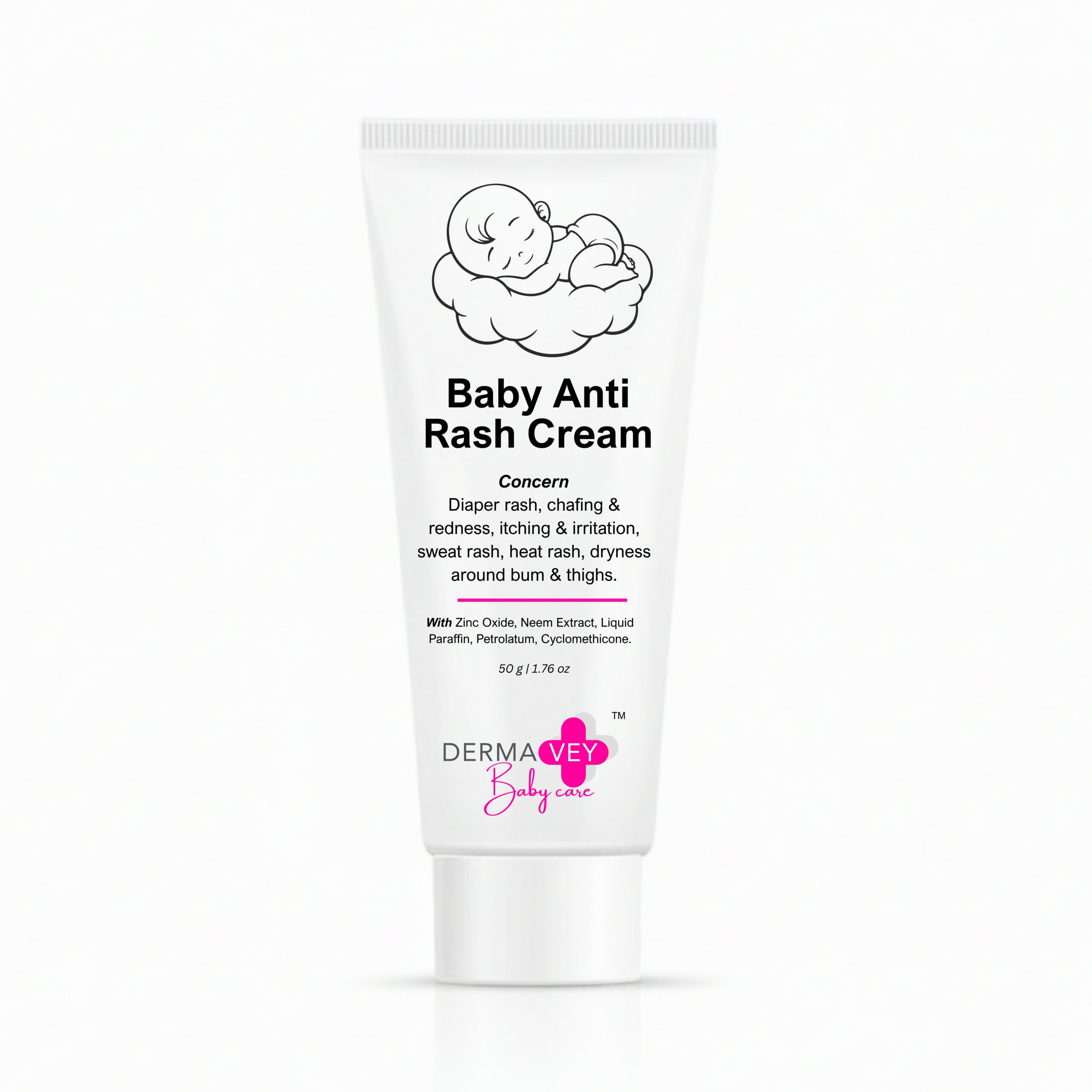 Gentle Baby Anti Rash Cream For Soothes 50g